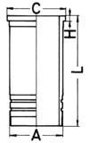 WILMINK GROUP Silindrihülss WG1021867